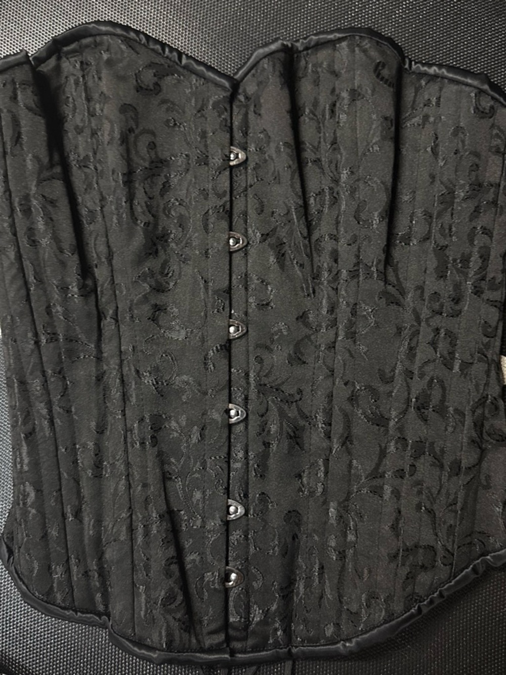 Orchard Corset Black Overbust Corset